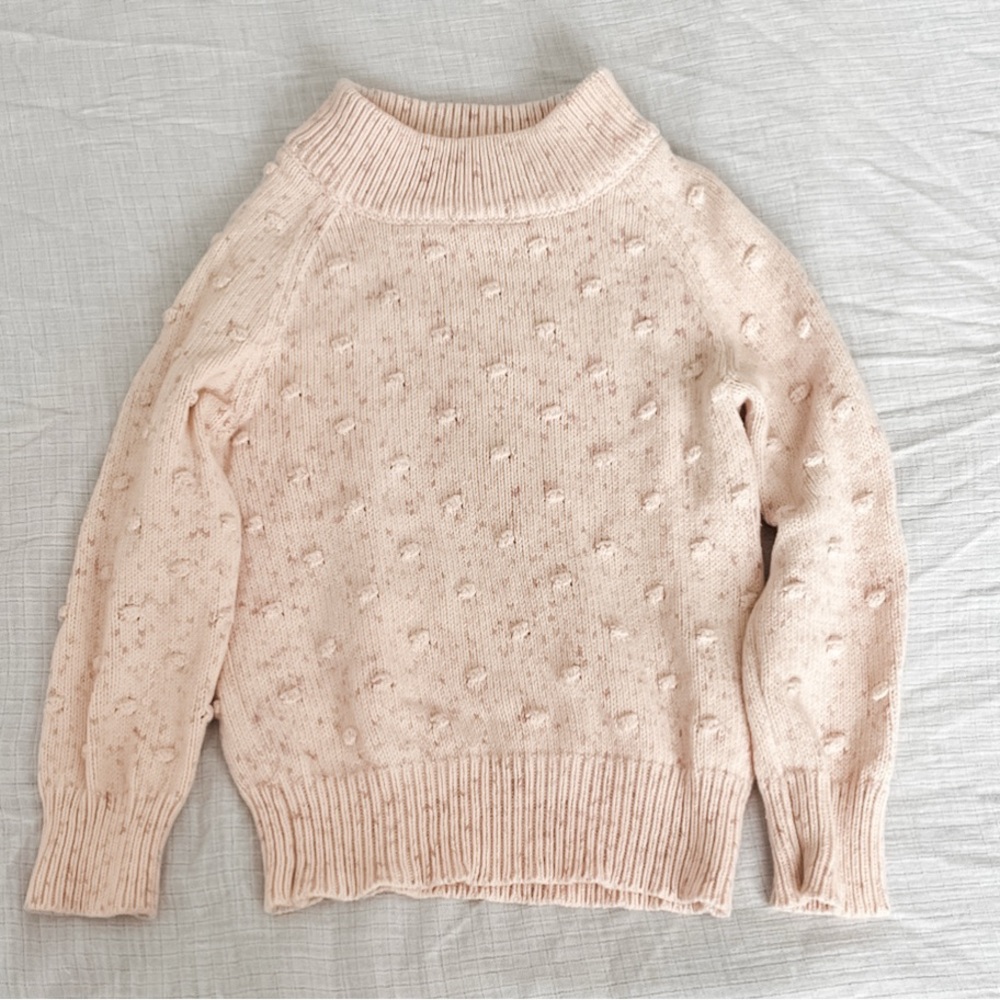 Pastel Fleck Dotty Knit Sweater | Jamie Kay | 2Y